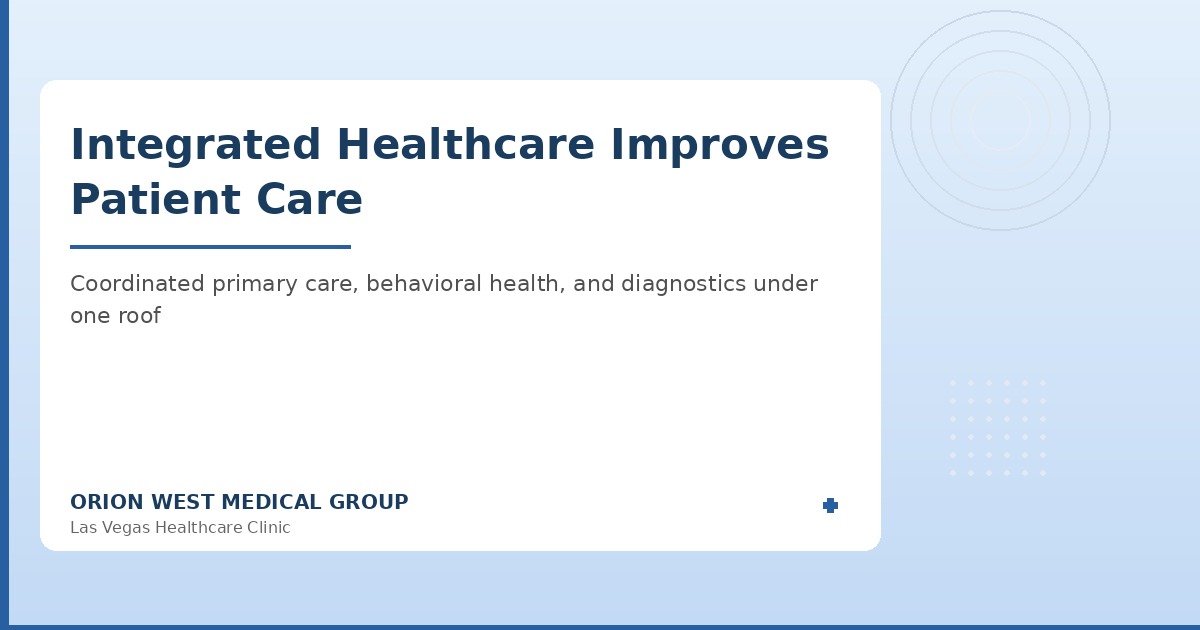 Integrated healthcare team